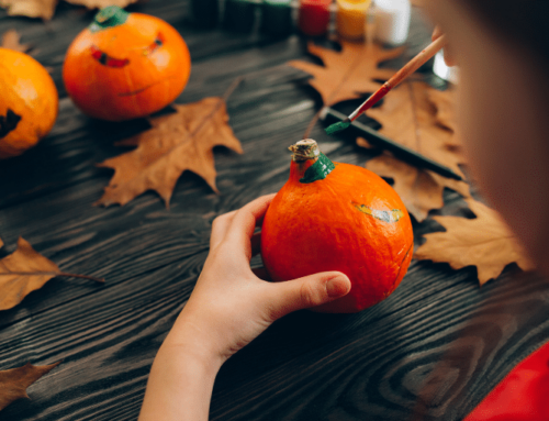 How To Paint A Pumpkin For Halloween