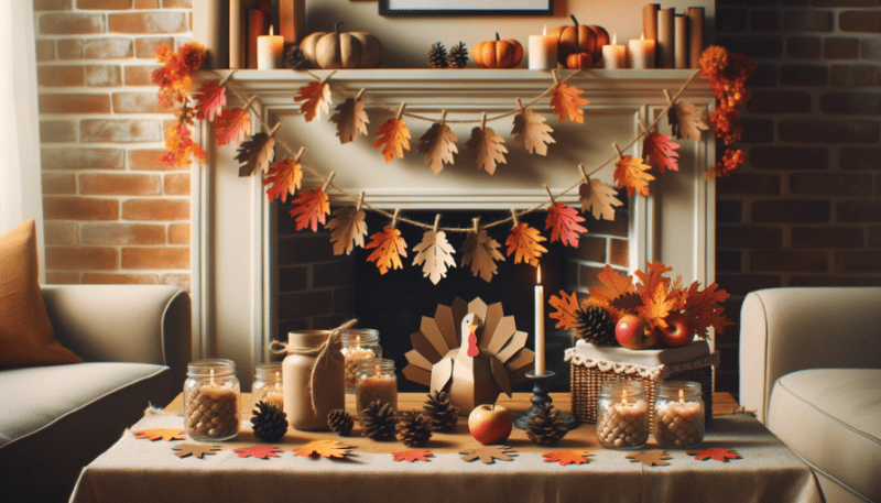 How To Make Thanksgiving Budget Decor | Solvermatic