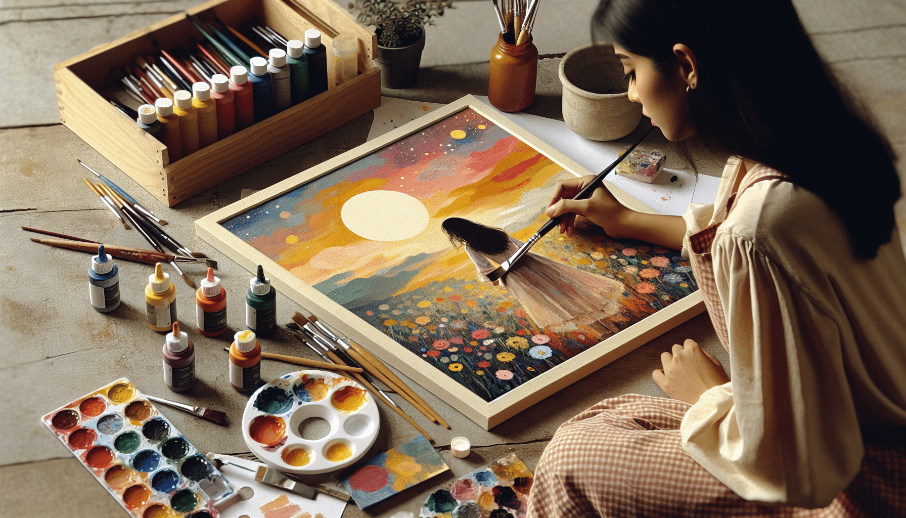 How To Paint With Acrylics For Beginners How To Paint With Acrylics For Beginners