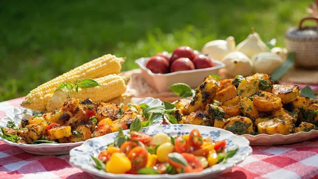 autumn inspired vegetable accompaniments