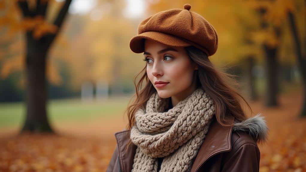 winter accessories collection showcase