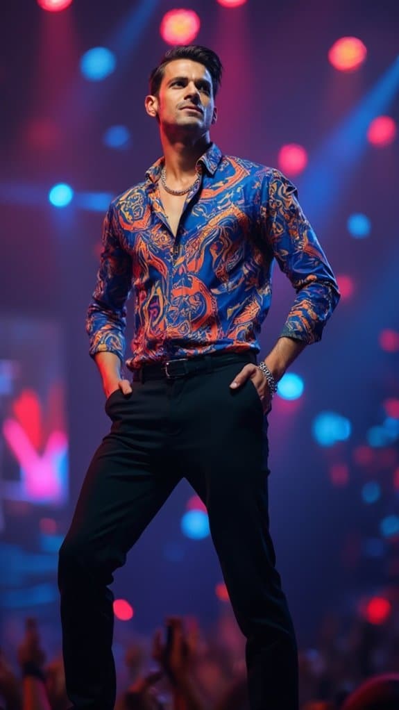 bold shirt solid bottoms
