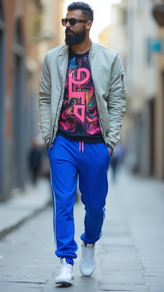 casual athletic wear combination