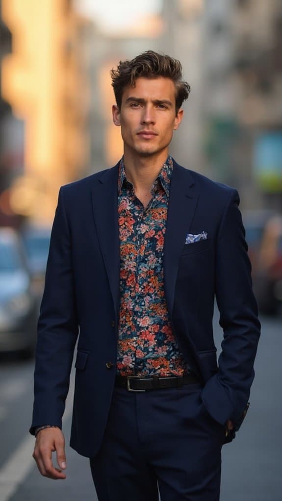 casual elegance with layering