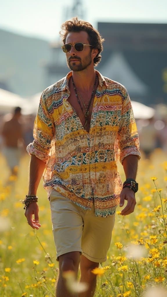 casual summer bohemian style