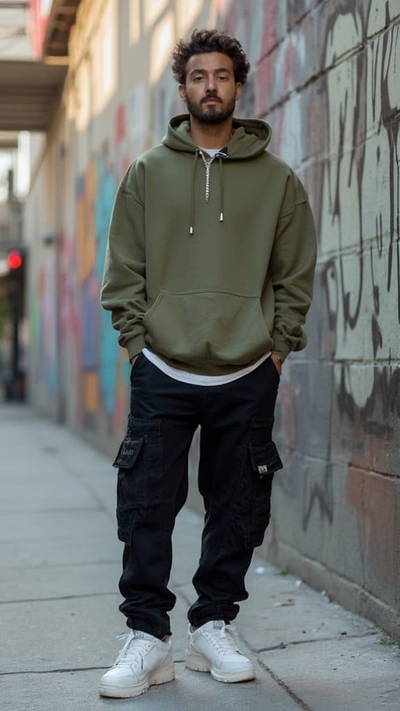 casual urban fashion combination