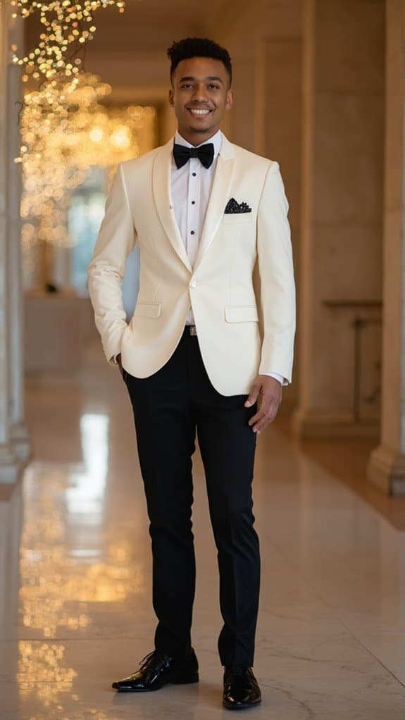 elegant formal evening attire
