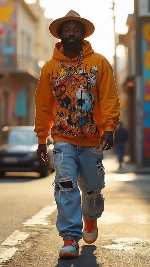 oversized fashion for streetwear