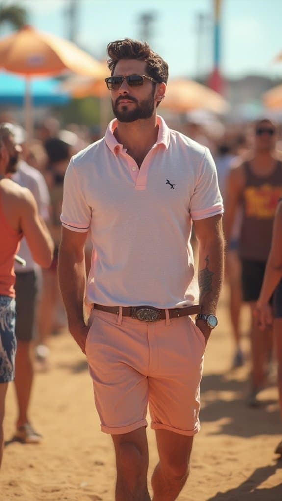 polished summer casual attire