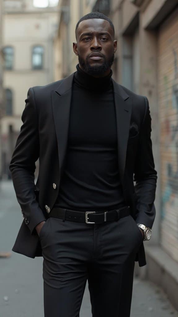 stylish one color outfit