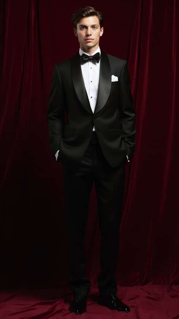 timeless formal evening attire
